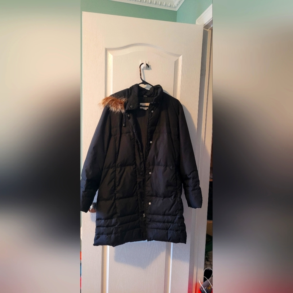 Long light weight winter coat